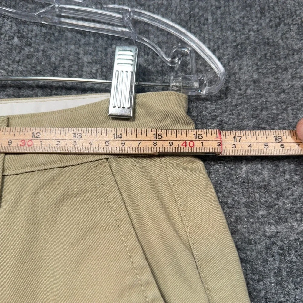 RVCA Chino Pants Mens 30 Tan Straight Leg Casual Skate Trousers Khaki Workwear